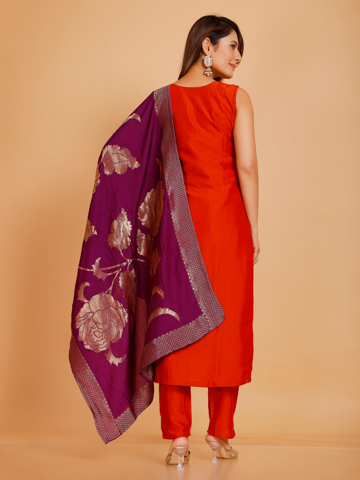 Vamika Silk Straight Suit