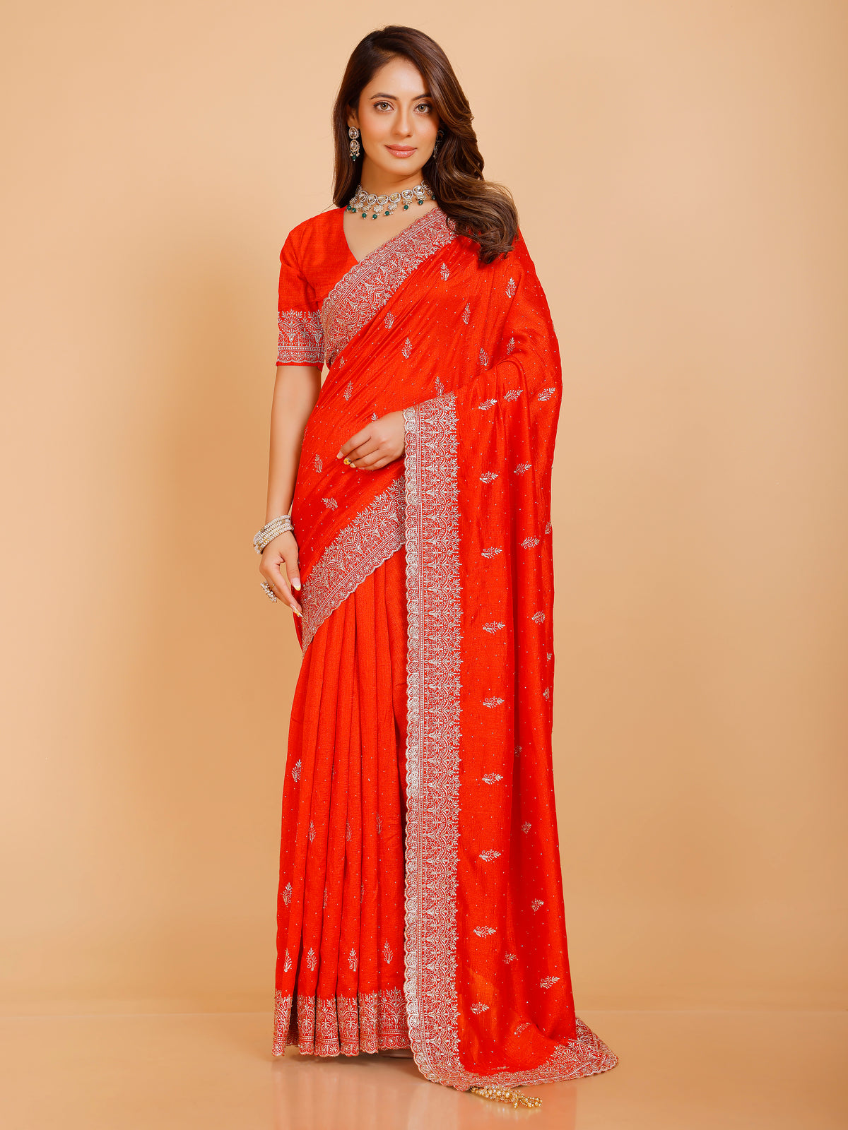 Vanshika Silk Zari Saree