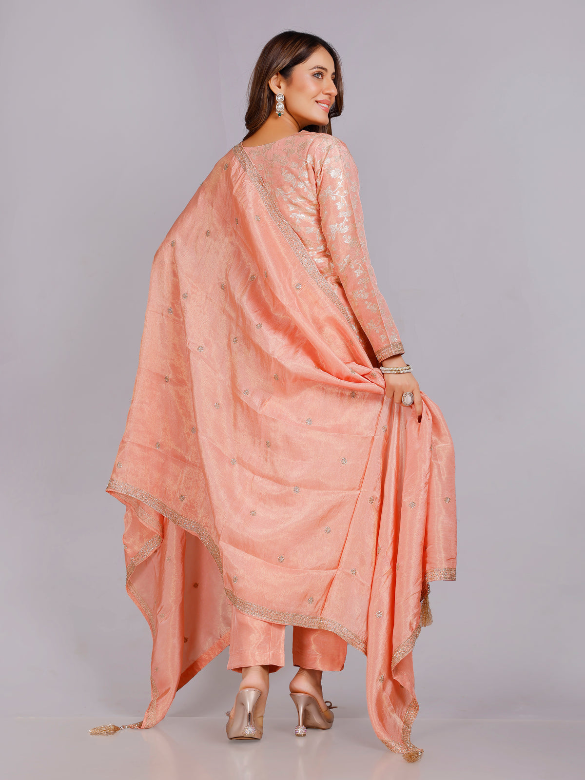 Disha Silk Straight Suit