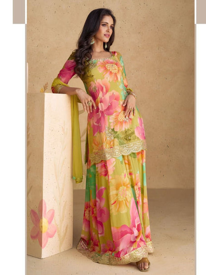 Avantika Palazzo Suit - Roop Darshan