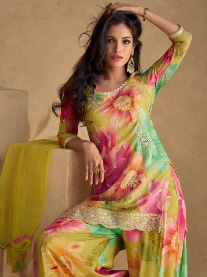 Avantika Palazzo Suit - Roop Darshan