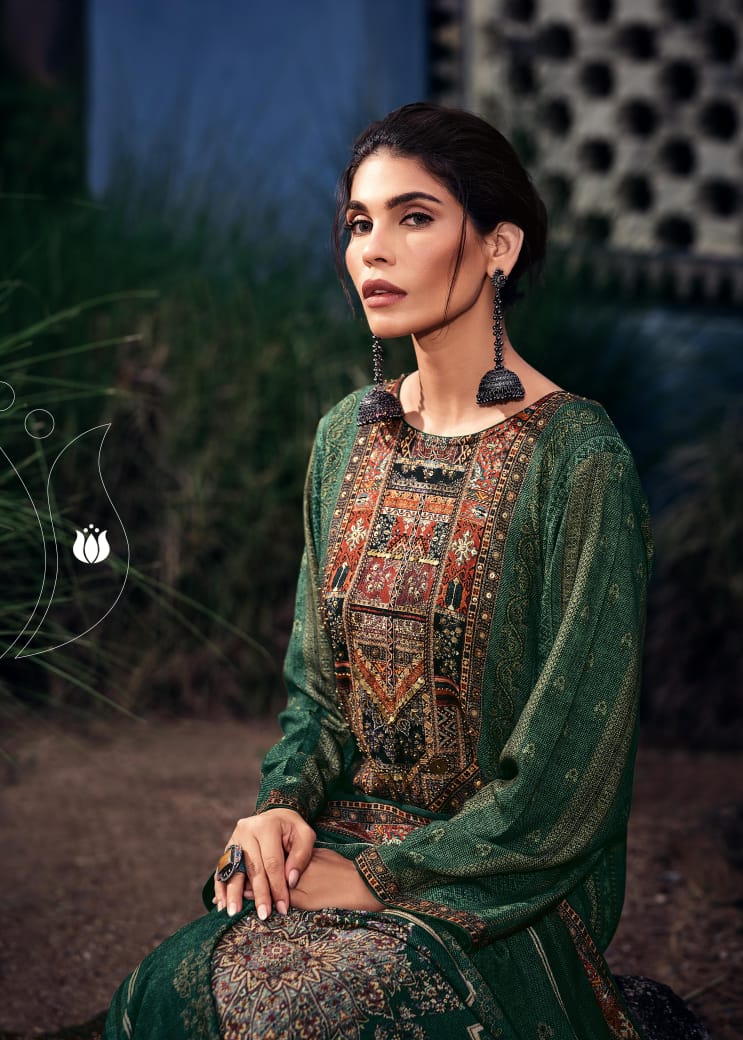 Rimsha Palazzo Suit - Roop Darshan