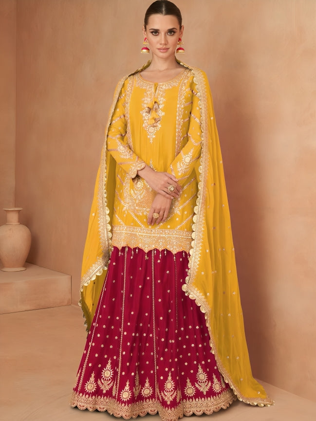 Gargi Long Top Lehenga