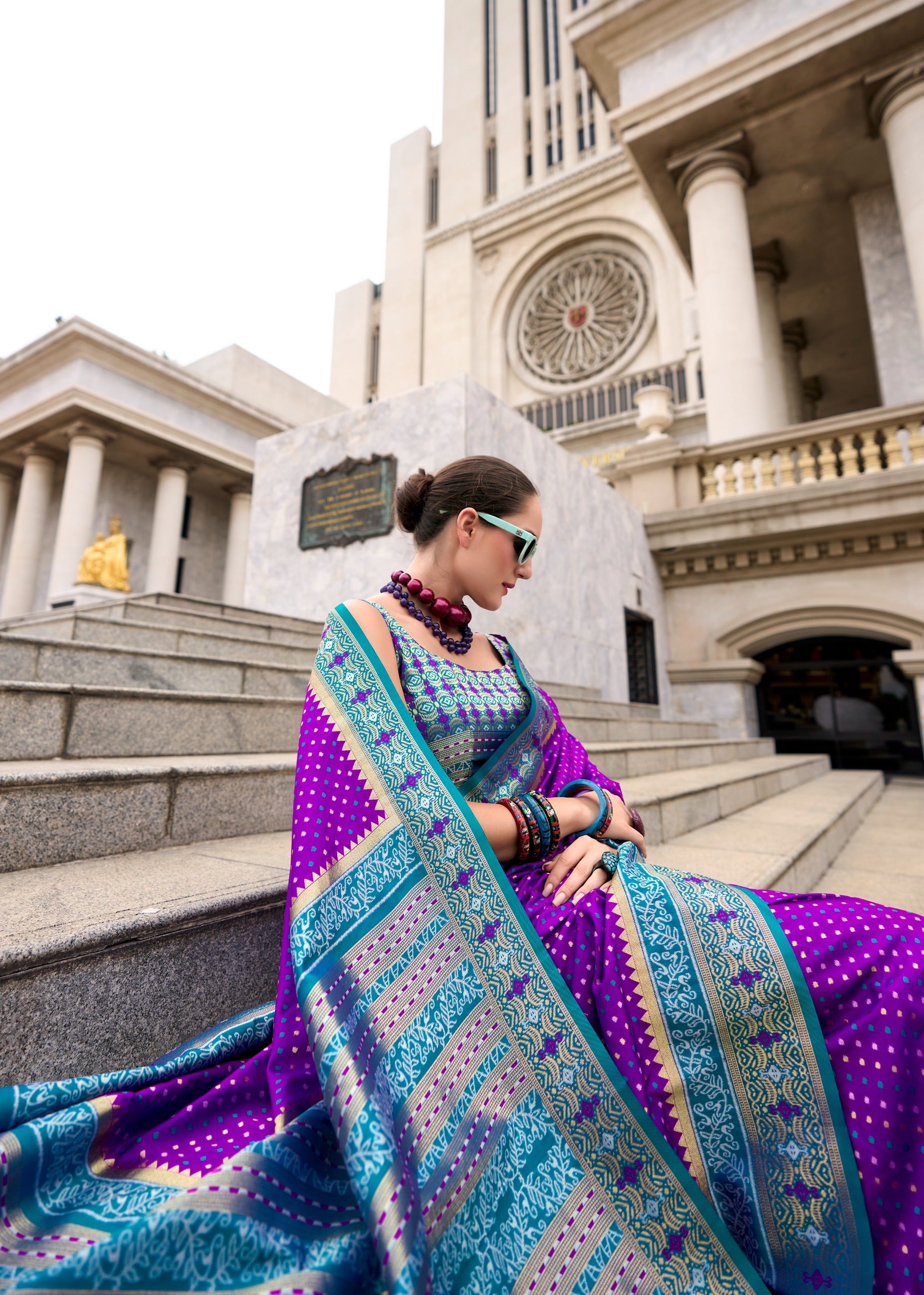 Karthika Silk Saree - Roop Darshan
