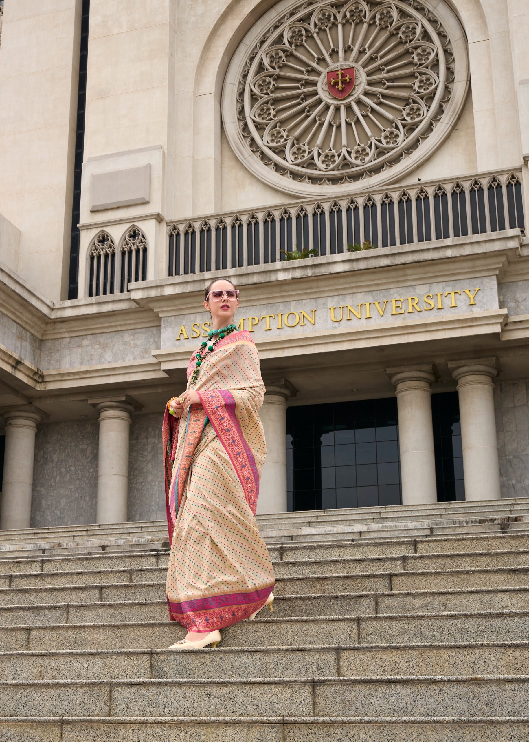 Karthika Silk Saree - Roop Darshan