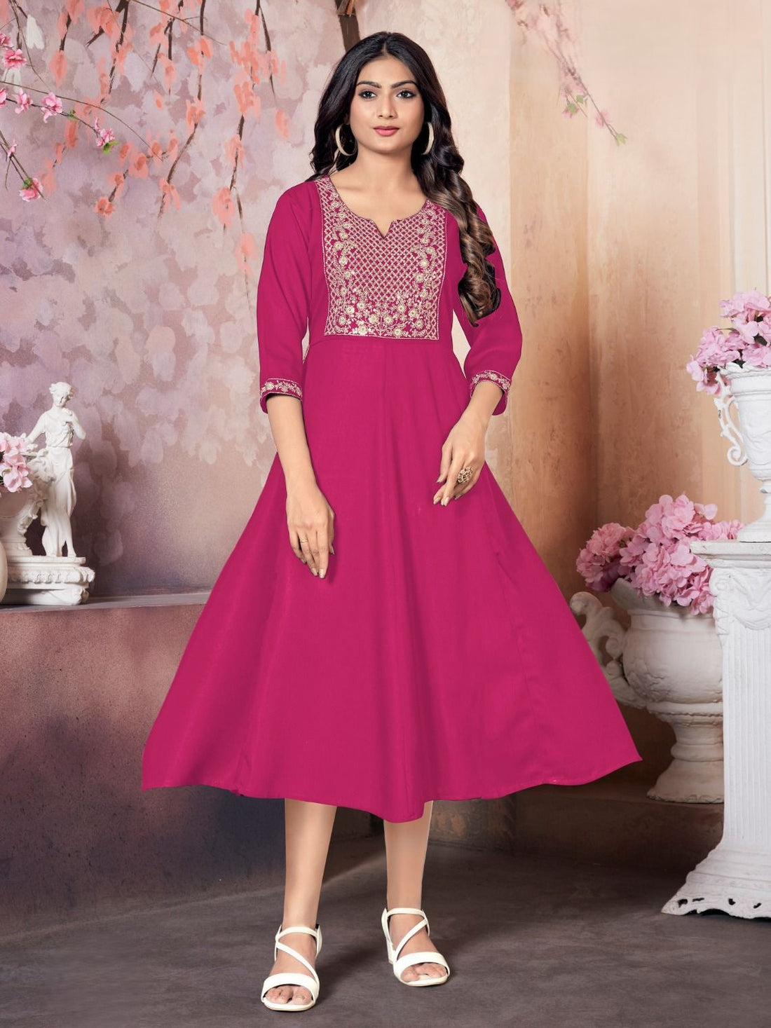 Anjali Flair Kurti - Roop Darshan