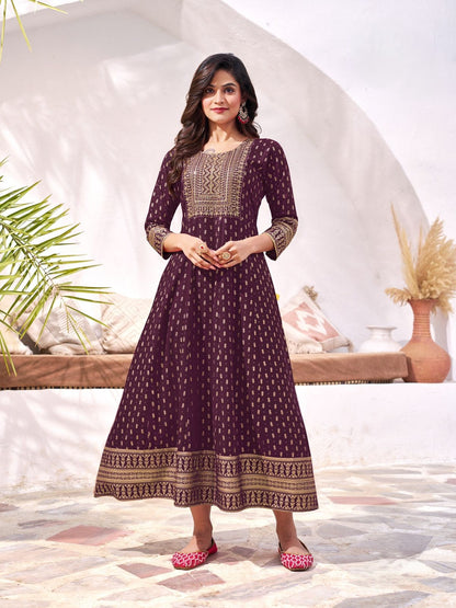 Nazia Flair Kurti