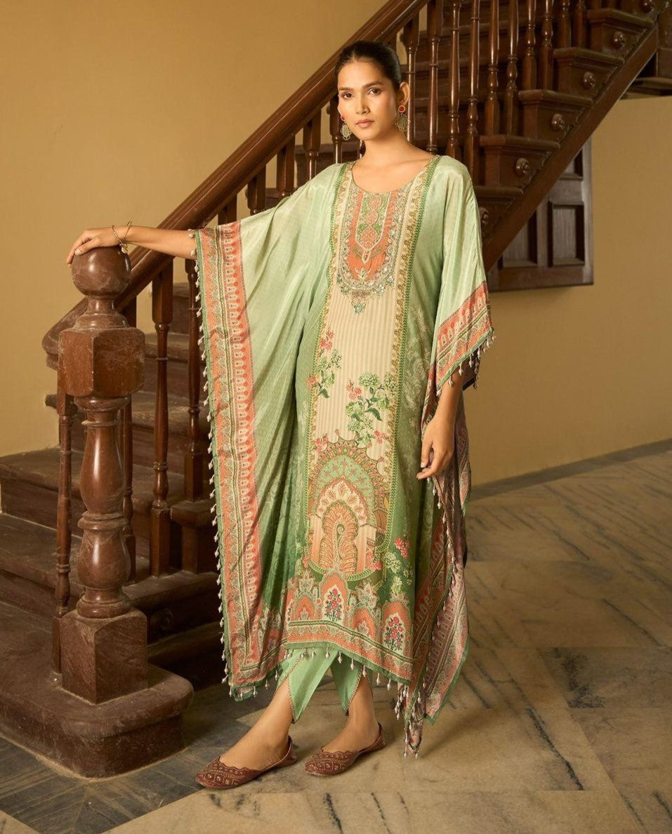 Niharika Kaftan With Dhoti Pant