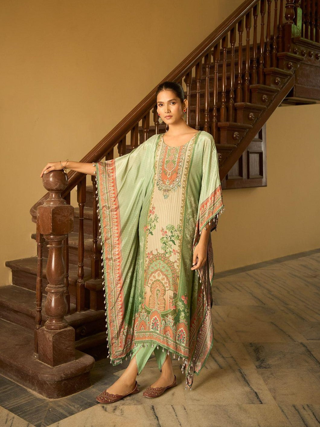 Niharika Kaftan With Dhoti Pant - Roop Darshan
