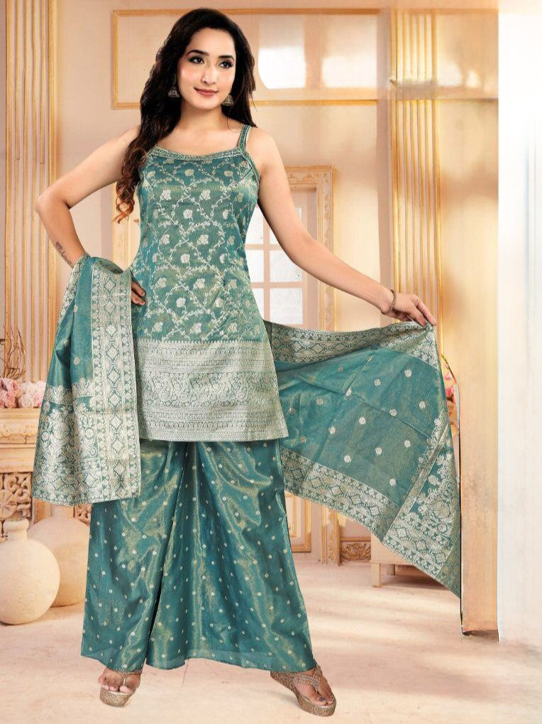 Aaisha Palazzo Suit - Roop Darshan