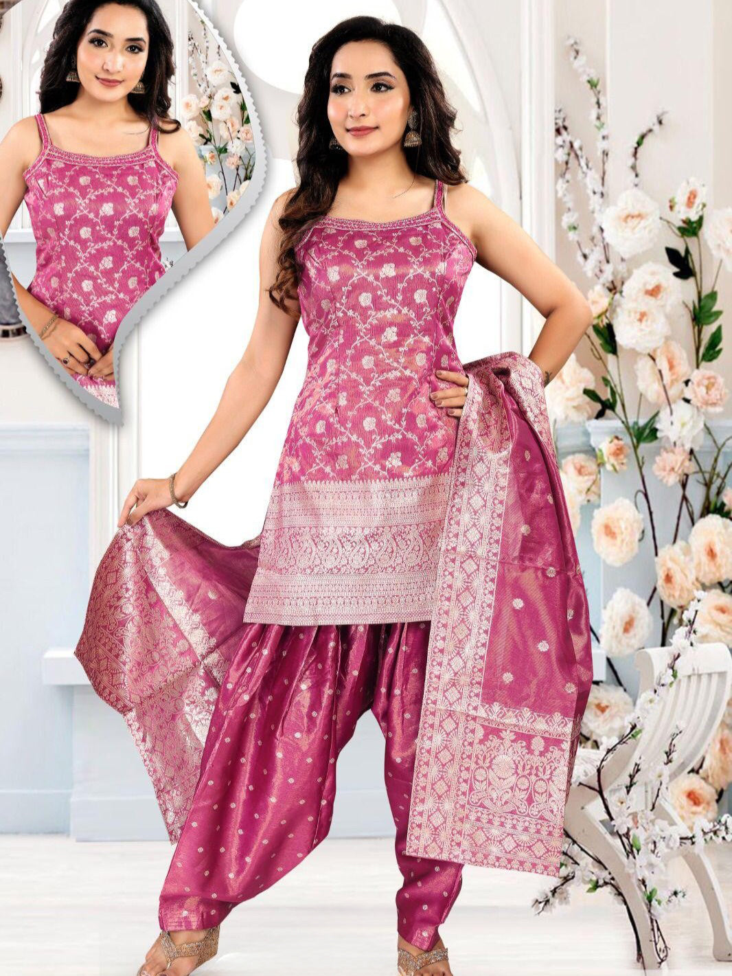 Jasleen Patiyala Suit - Roop Darshan