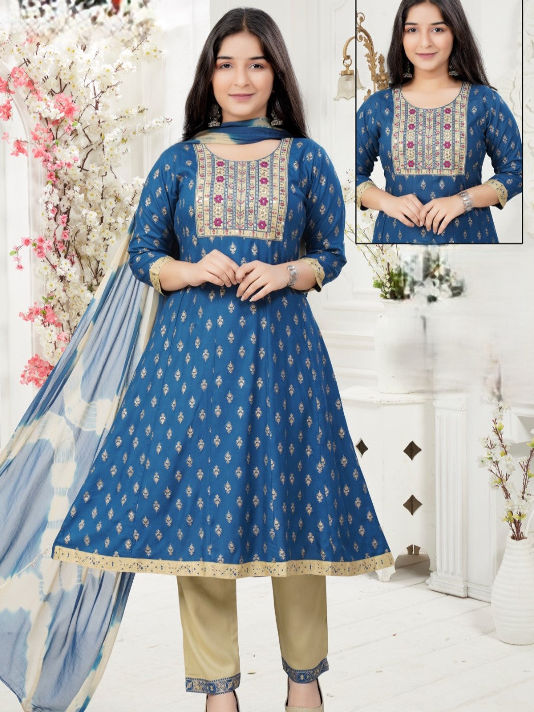 Navya Flair Suit - Roop Darshan