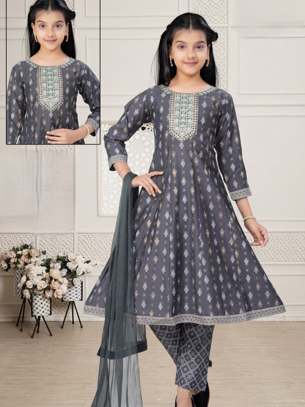 Diksha Flair Suit - Roop Darshan