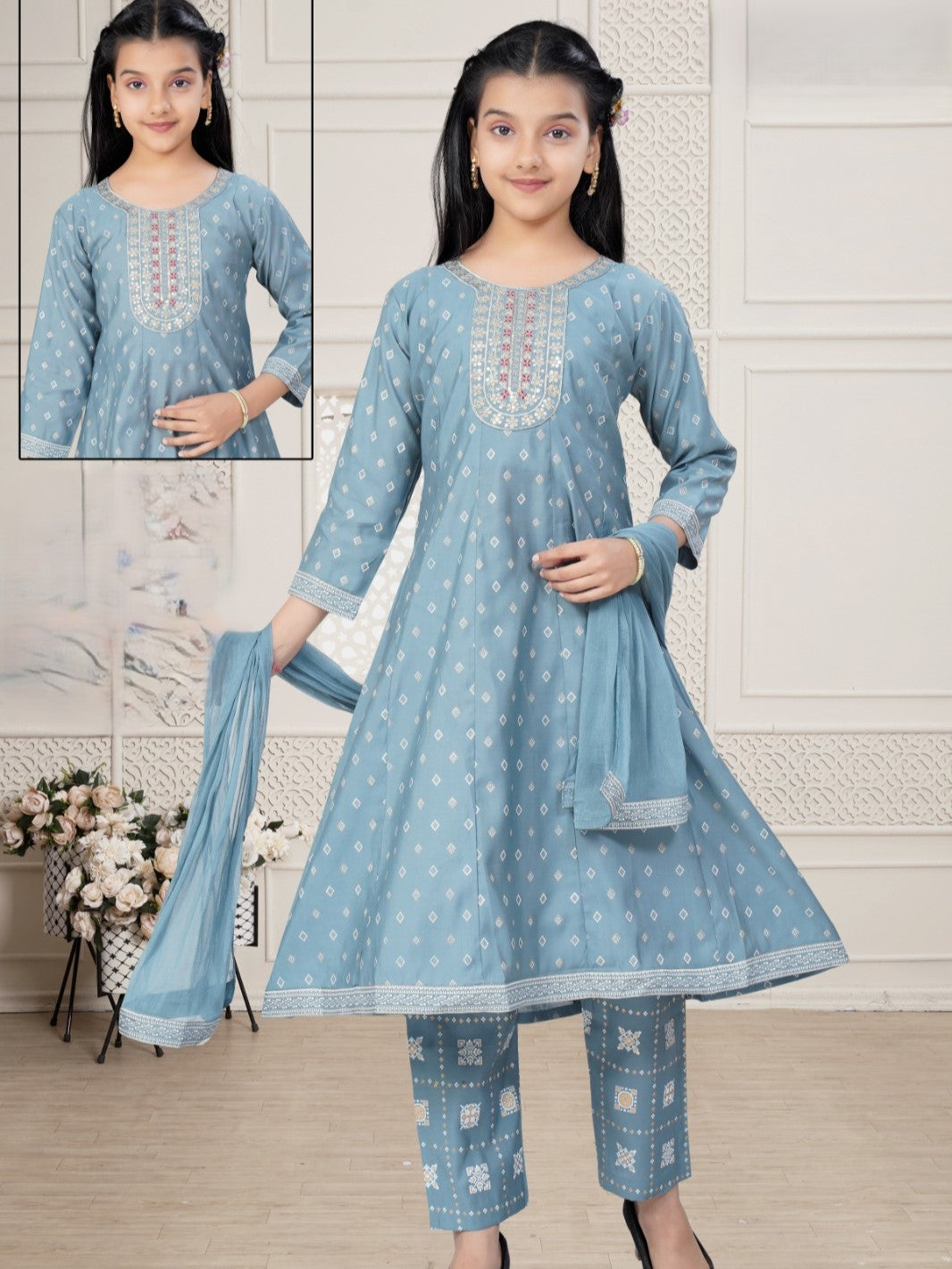 Diksha Flair Suit - Roop Darshan