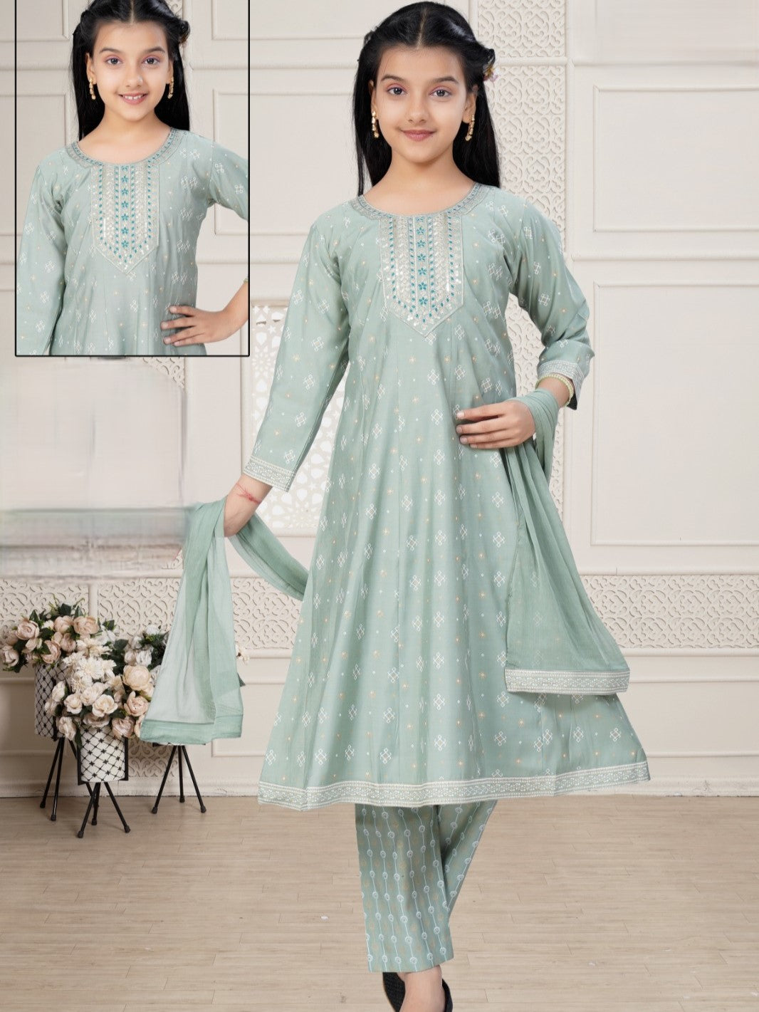 Diksha Flair Suit - Roop Darshan