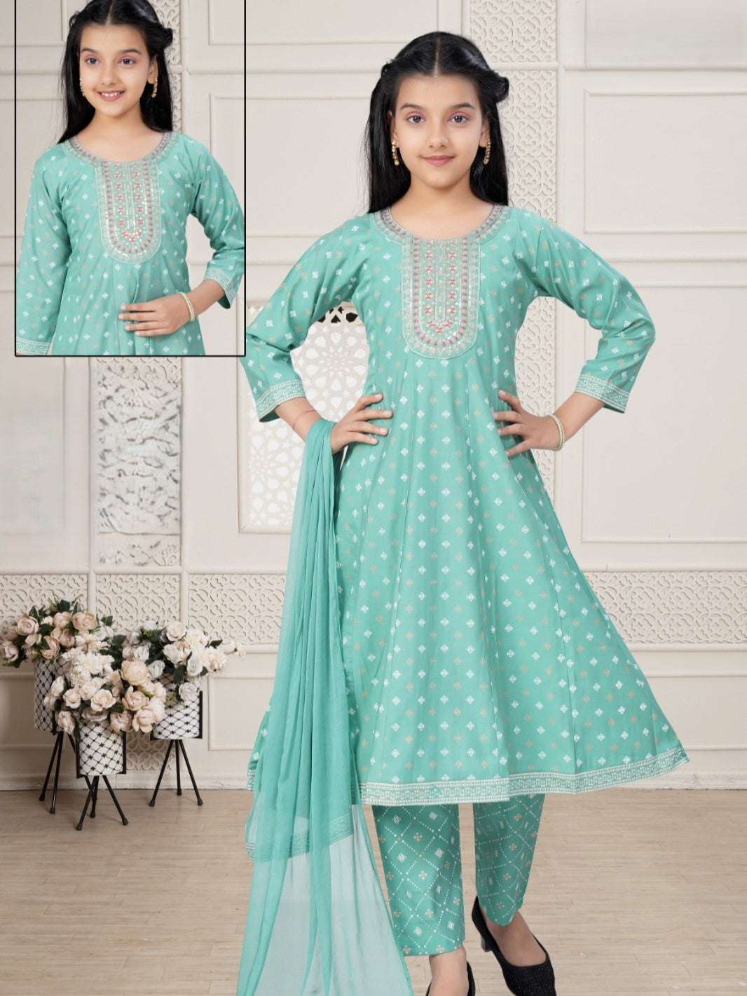 Diksha Flair Suit - Roop Darshan