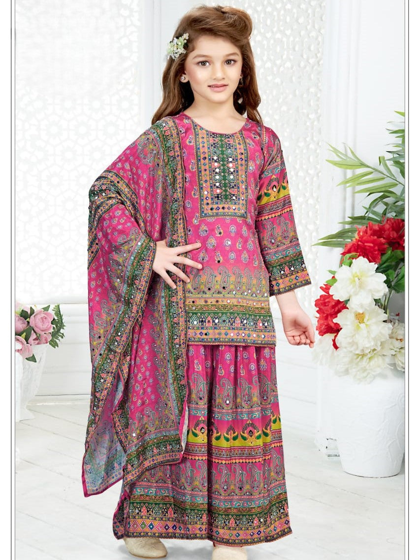 Shivali Palazzo Suit - Roop Darshan