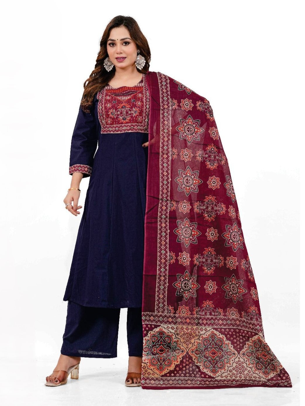 Rupa Flair Palazzo Suit