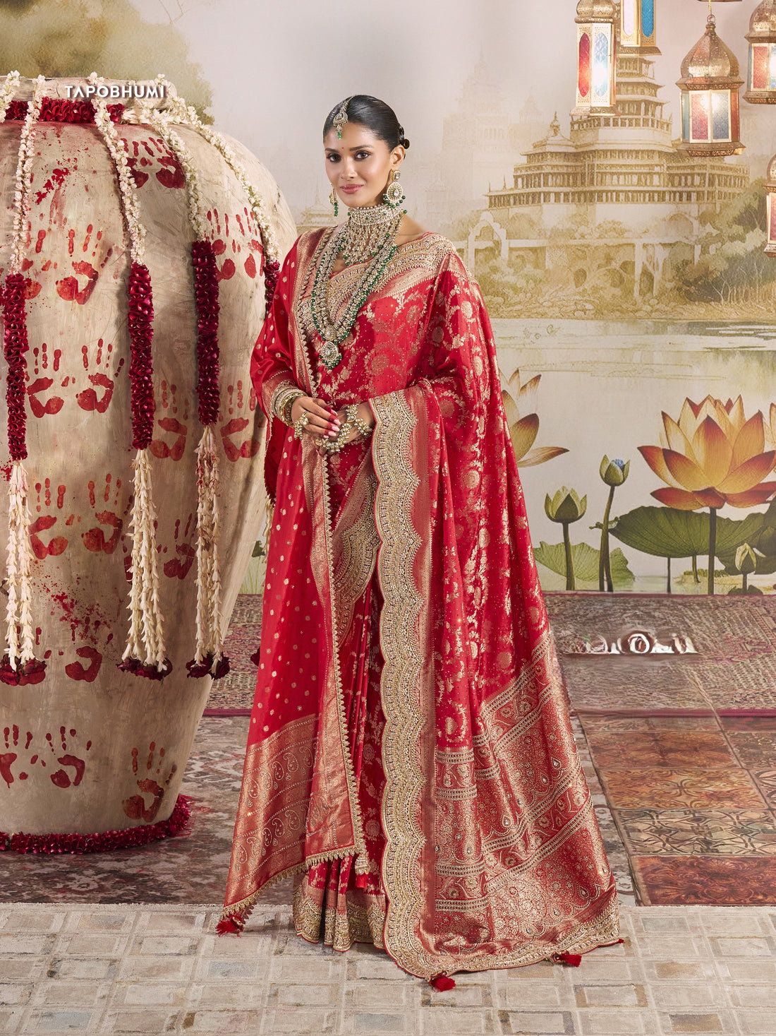 Disha Saree with dupatta. - Roop Darshan