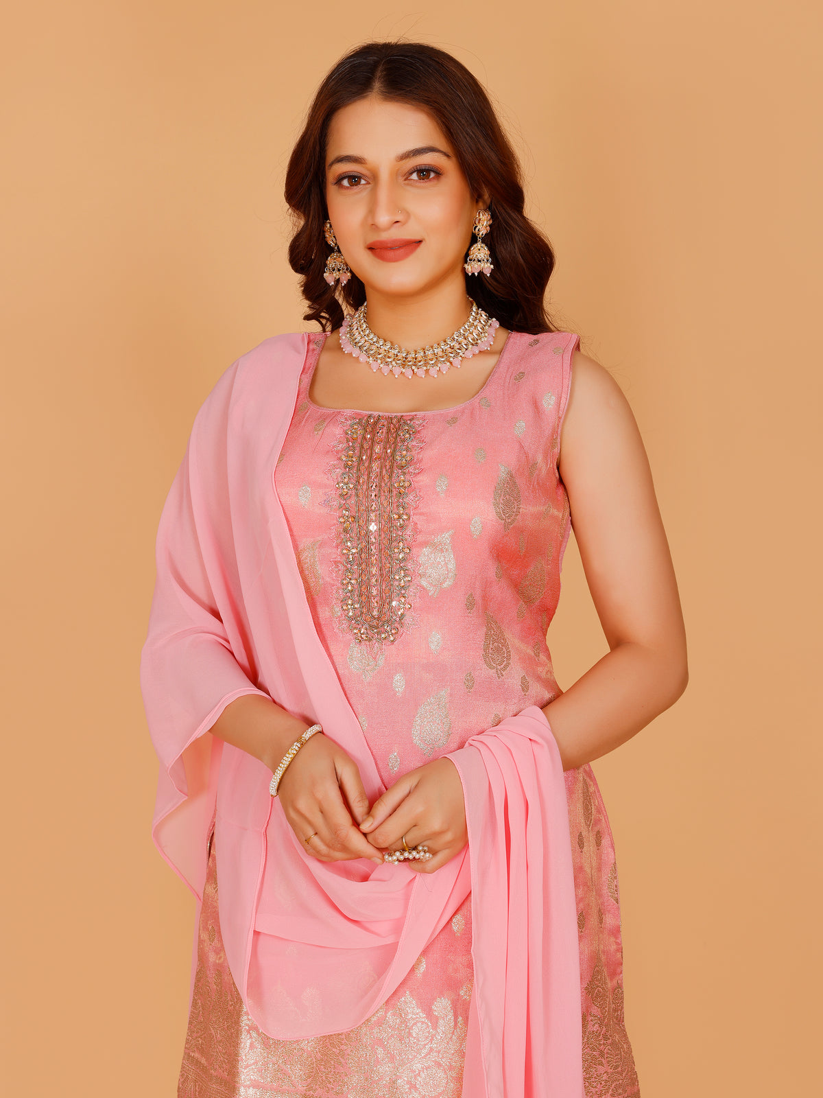 Imara Silk Zari Suit