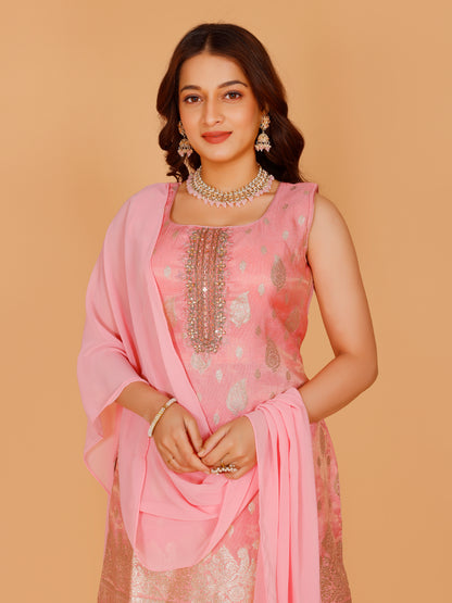Imara Silk Zari Suit