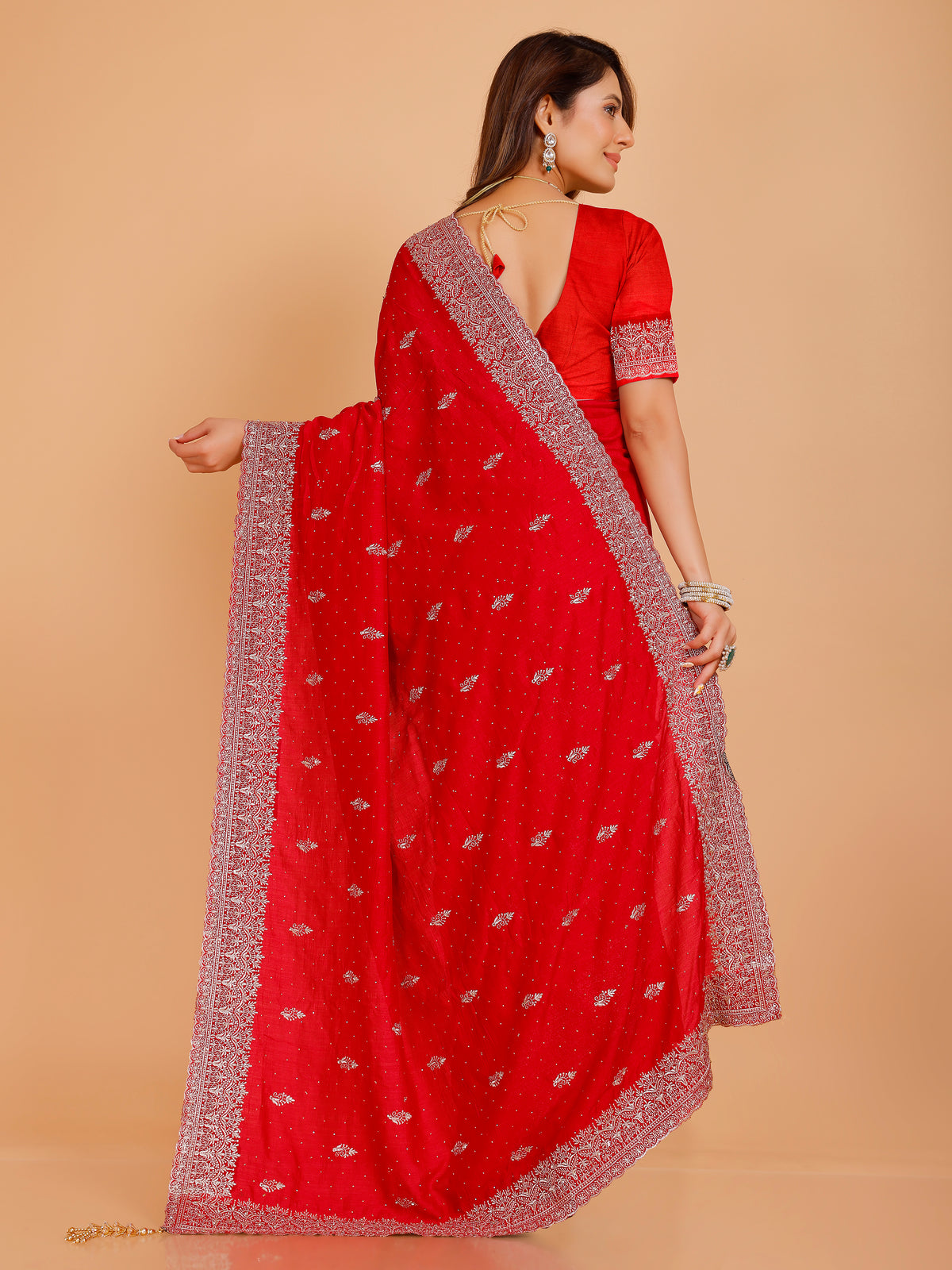 Vanshika Silk Zari Saree