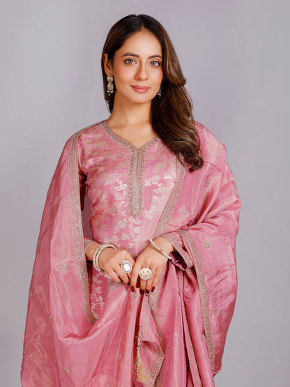 Disha Silk Straight Suit