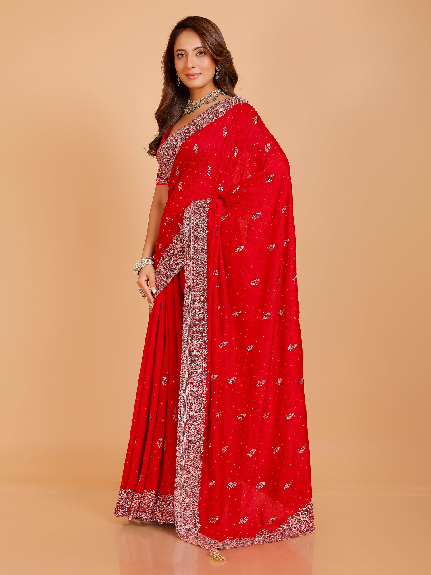 Vanshika Silk Zari Saree