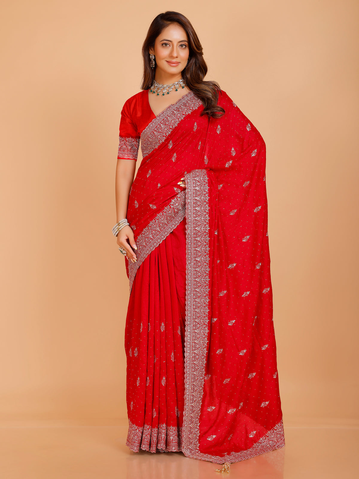 Vanshika Silk Zari Saree