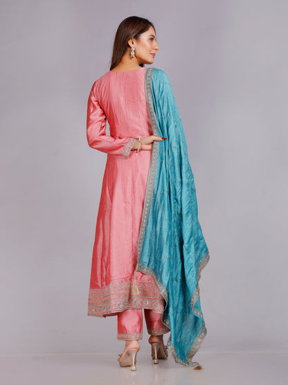 Rishita Silk Embellished Suit