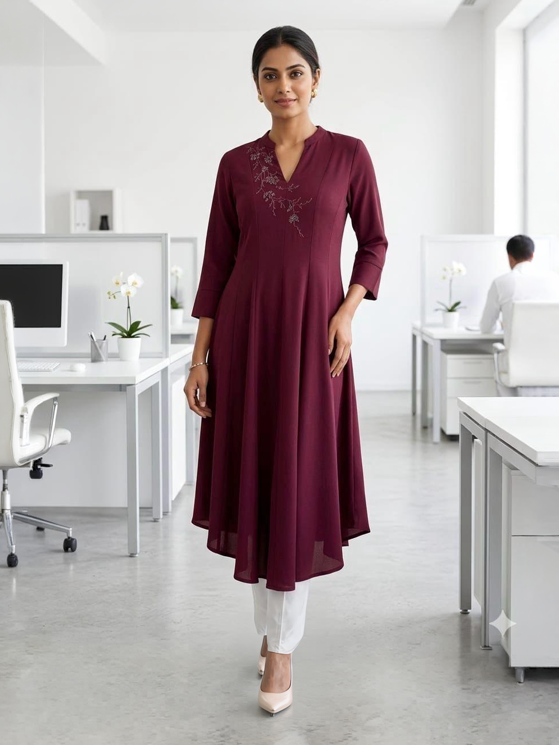 Sachi Silk Kurti Dress