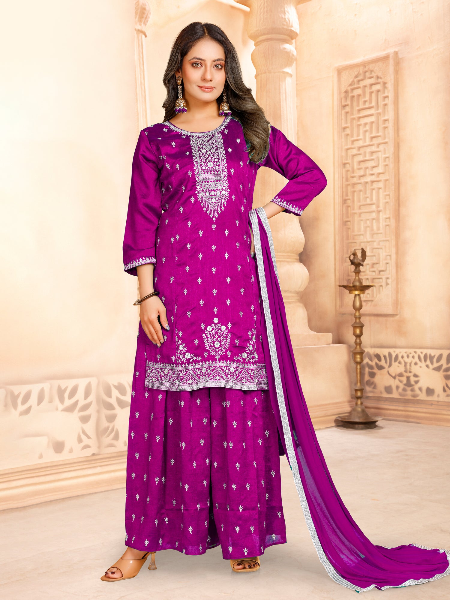 Nisha Palazzo Suit