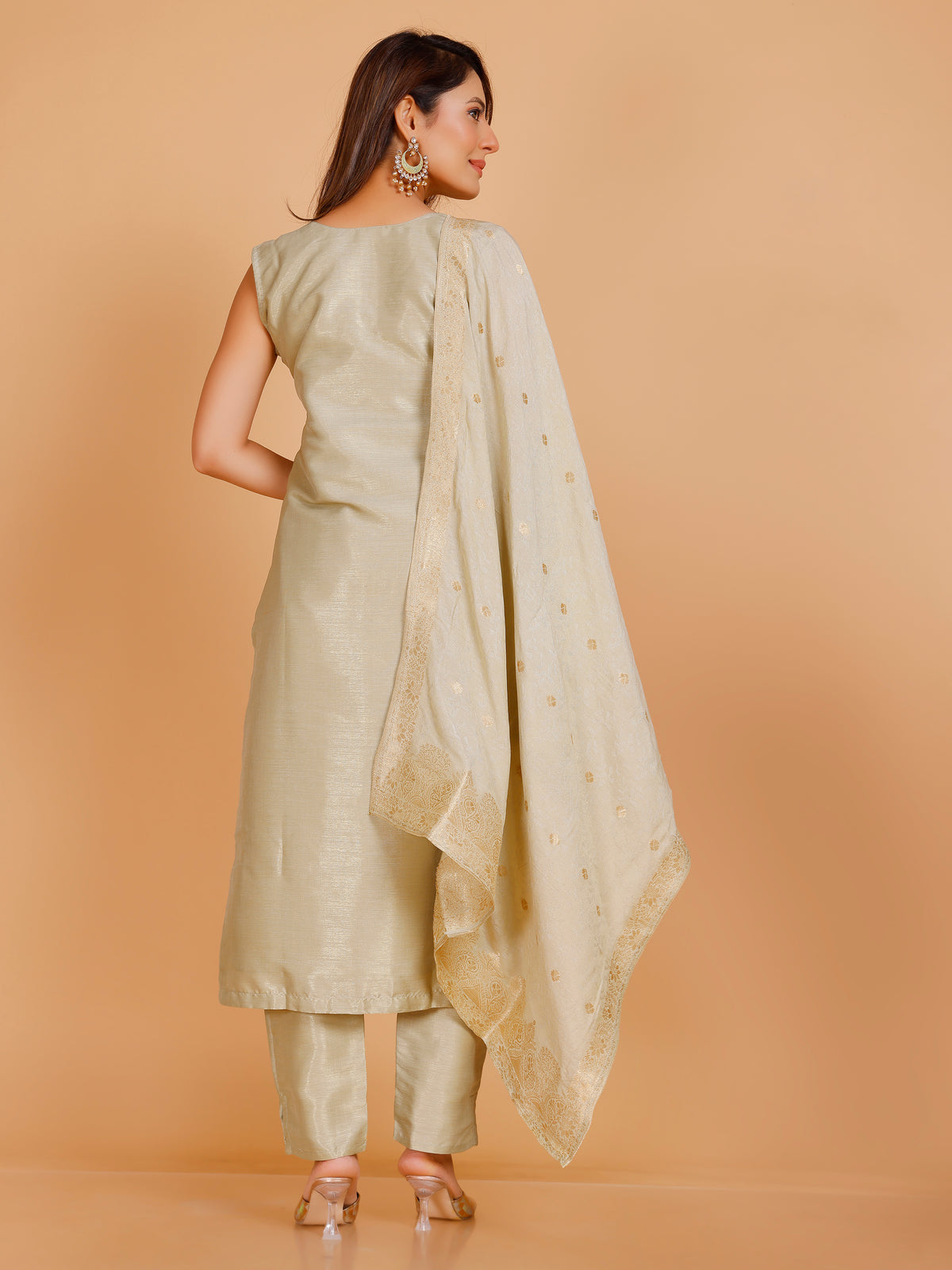 Grishma Silk Straight Suit