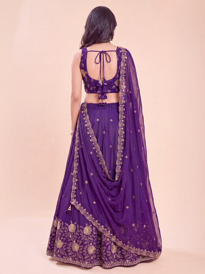 Tanvi Tissue Lehenga Set