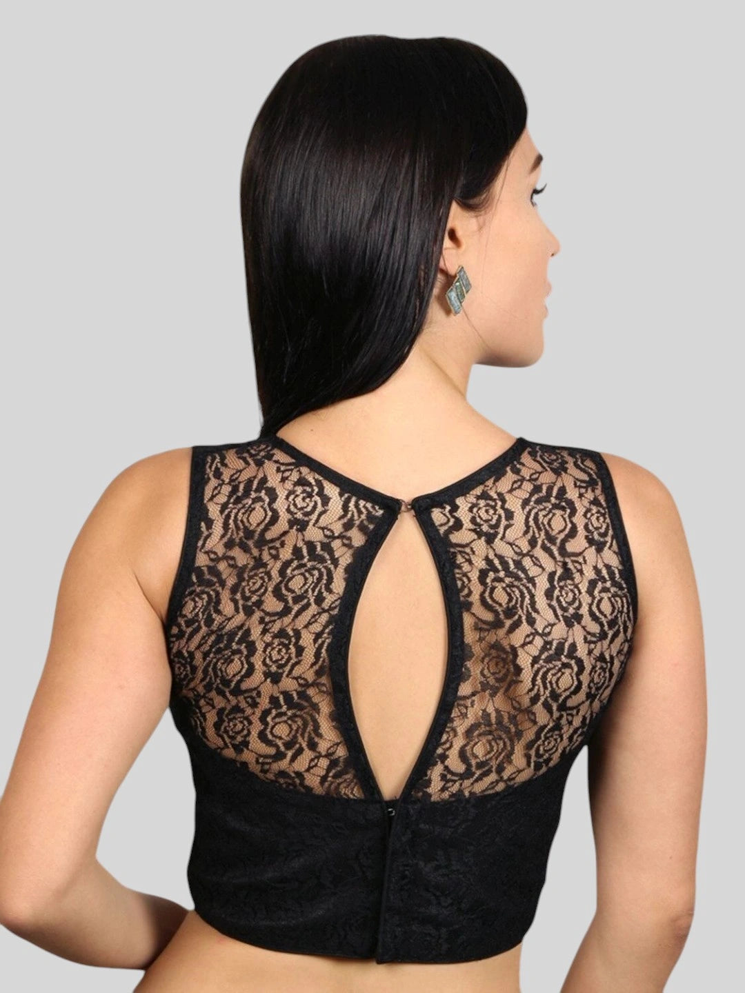 Lace Embroidered Work Blouse - Roop Darshan