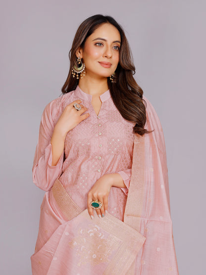 Yatri Silk Kameez &amp; Pants