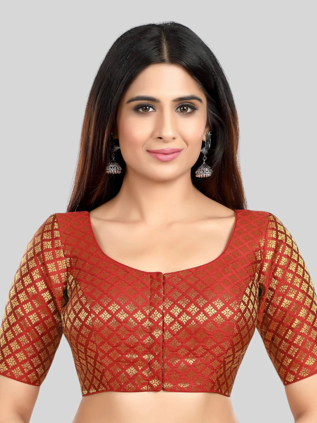 Brocade Silk Blouse