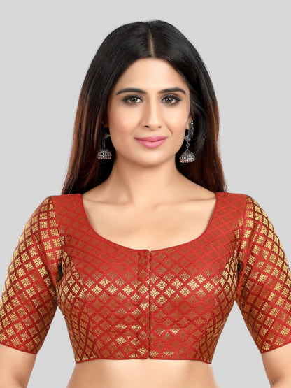 Brocade Silk Blouse