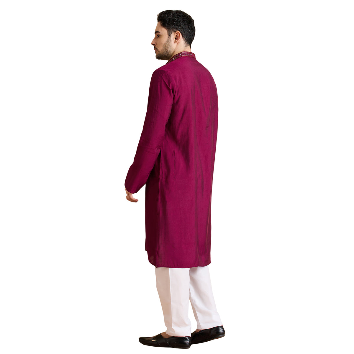 Silk Zari Tiki Kurta Set