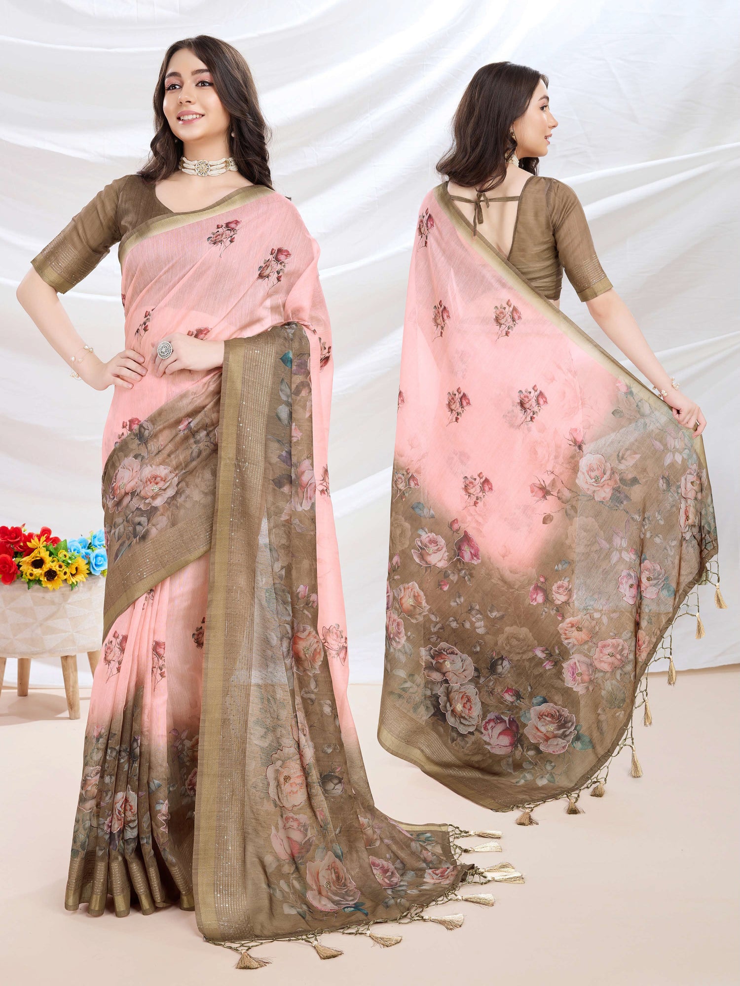 Varni Saree - Roop Darshan