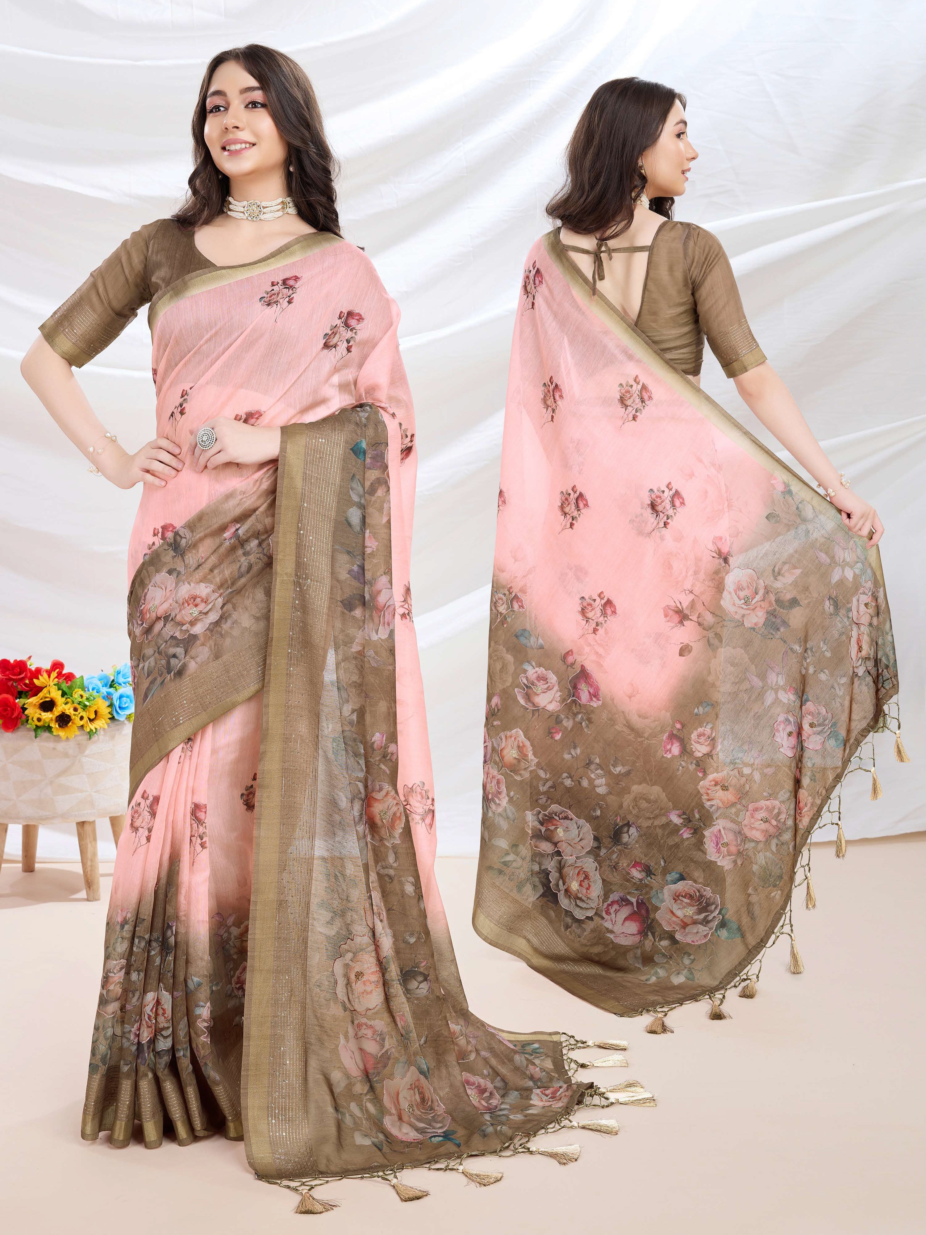 Varni Saree - Roop Darshan