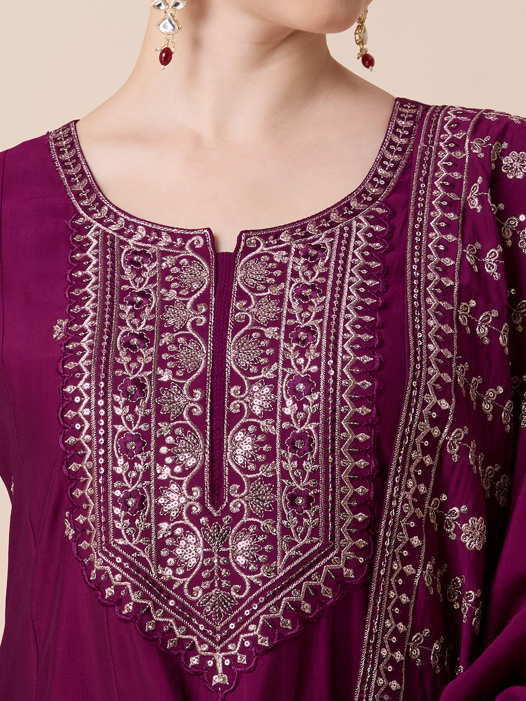 Nitara Flair Suit - Roop Darshan