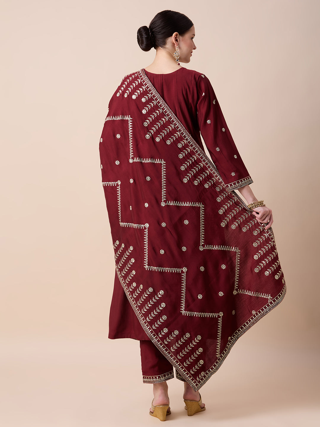 Nitara Flair Suit - Roop Darshan