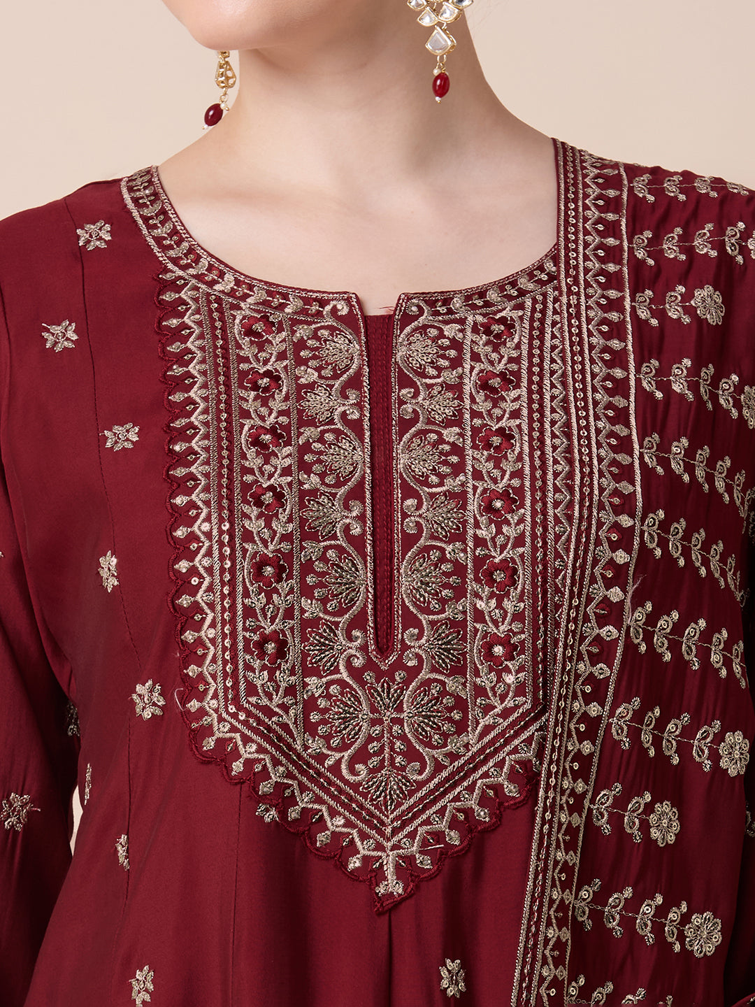 Nitara Flair Suit - Roop Darshan