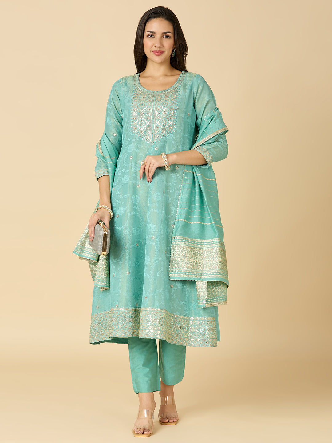 Anavi Flair Suit - Roop Darshan