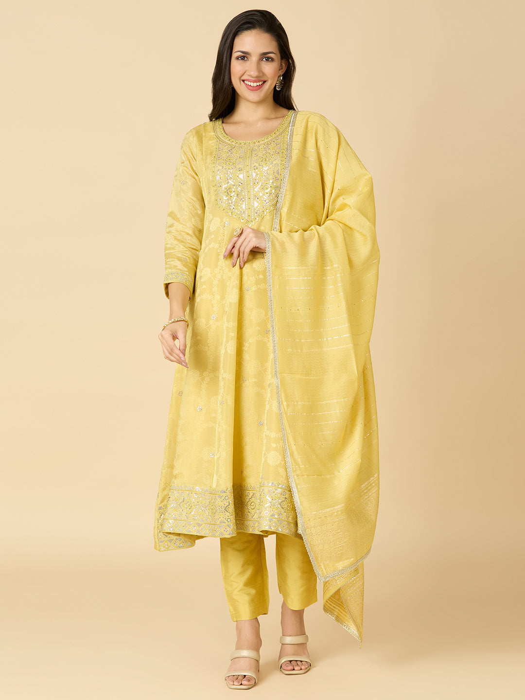 Anavi Flair Suit - Roop Darshan