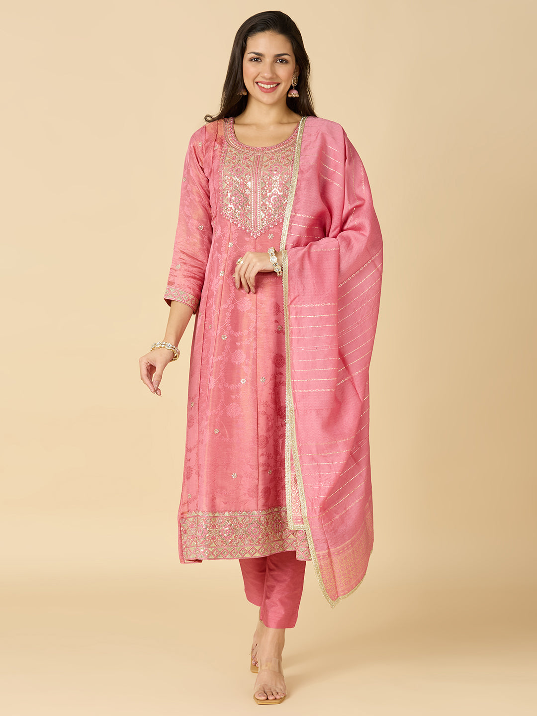 Anavi Flair Suit - Roop Darshan