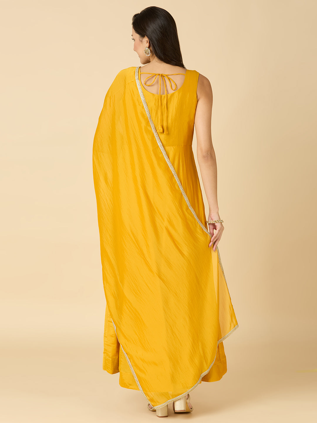 Sarika Gown With Dupatta - Roop Darshan