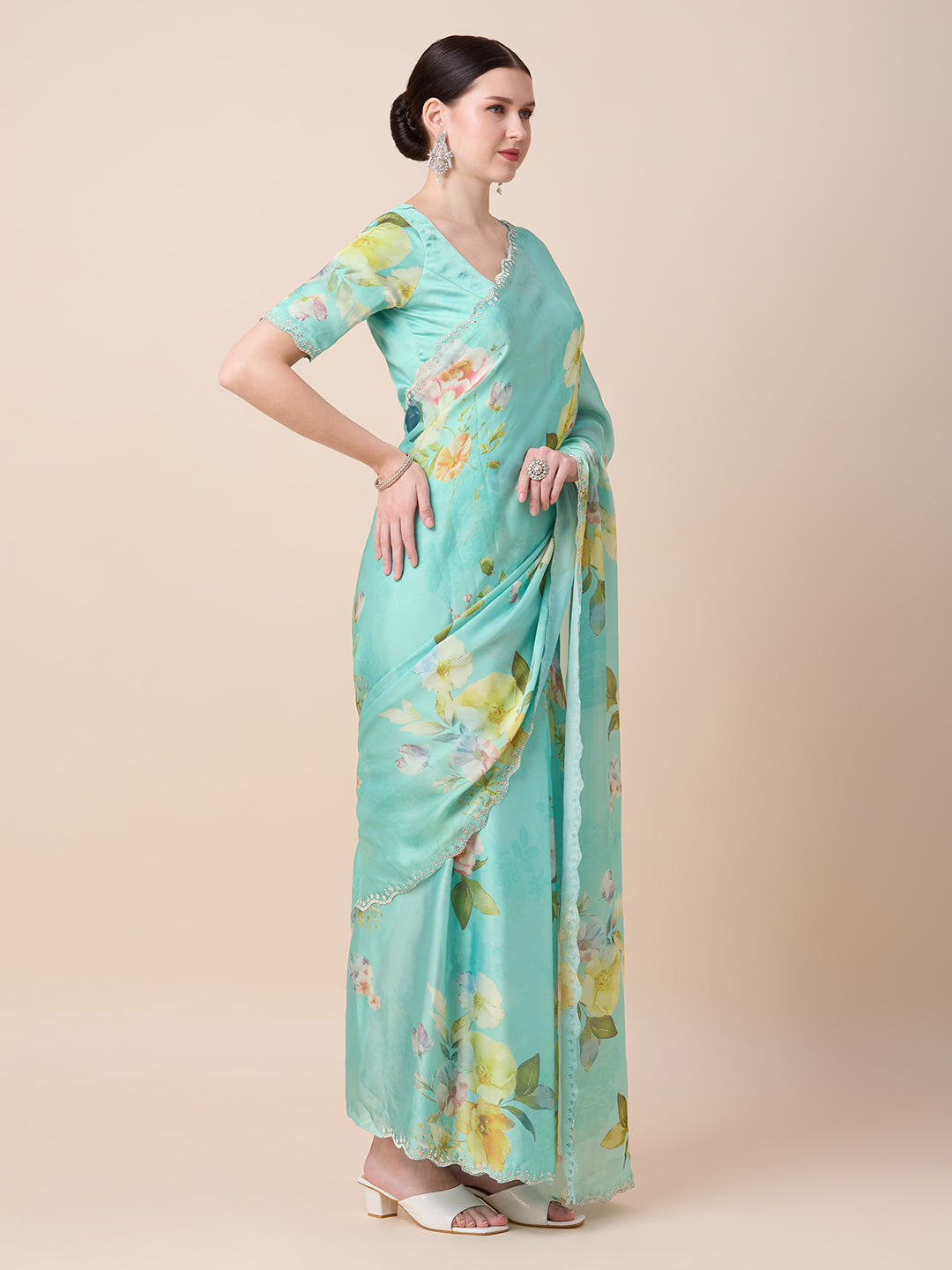 Hina Ready To Wear Saree Gown