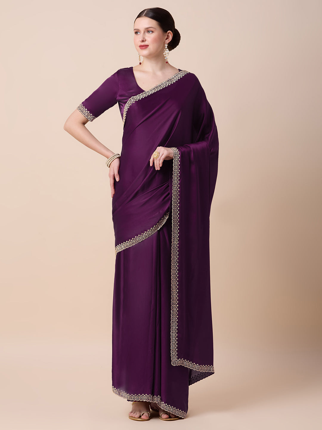 Vanya Ready to Wear Saree Gown - Roop Darshan